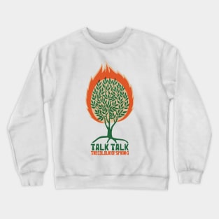 Talk Talk  • •  Retro Style Aesthetic Design Crewneck Sweatshirt